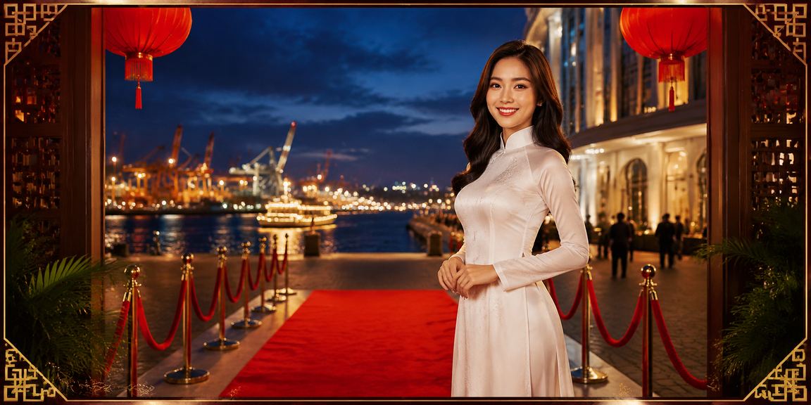 Người dùng Việt Nam theo dõi kết quả jackpot trên thiết bị di động trong không gian hiện đại